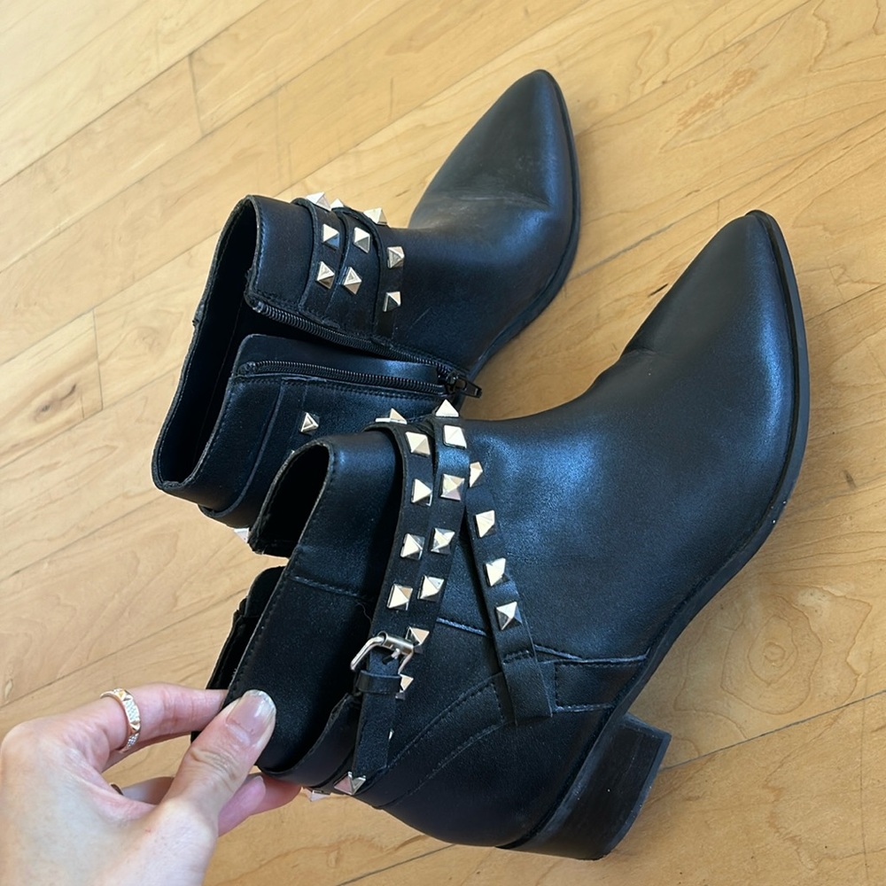 Brand New Steve Madden Boots with silver studs